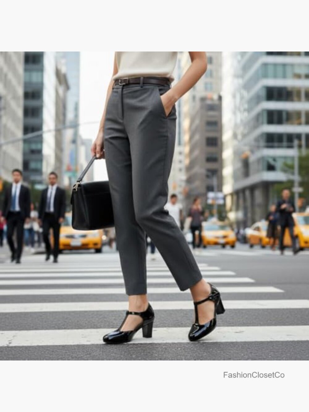 Vintage Mary Jane Heels Chunky Block Heel Pumps T-Strap Wedding Party Work Shoes - Picture 2 of 7